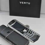 фото Vertu Signature S Design Black PVD Red Gold Alligator телефон