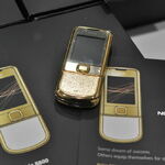 фото Nokia 8600 карбон телефон