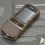 фото Nokia 8600 коричневый телефон